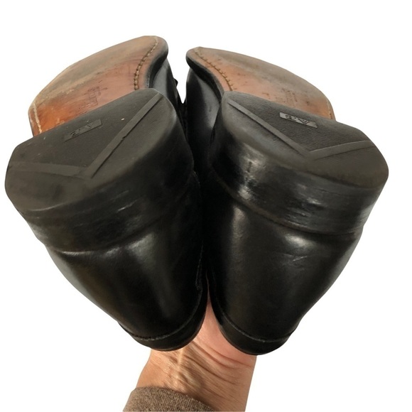 Allen Edmonds Men’s Woodstock Kiltie Tassel Leather Loafers Size 9C Black - Picture 6 of 14